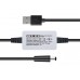Кабель REAL-EL PWR USB AM DC 5,5/2,1  9v 1m живлення 9 вольт від USB
