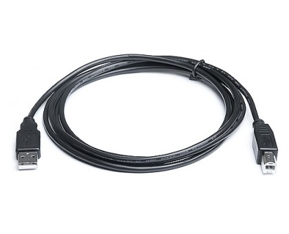 Кабель REAL-EL USB2.0 AM-BM (інтерфейсний) 3m чорний Кабель REAL-EL USB2.0 AM-BM (інтерфейсний) 3m чорний
