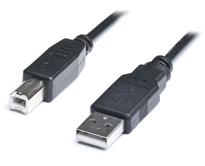 Кабель REAL-EL USB2.0 AM-BM (інтерфейсний) 3m чорний Кабель REAL-EL USB2.0 AM-BM (інтерфейсний) 3m чорний