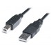 Кабель REAL-EL USB2.0 AM-BM (інтерфейсний) 3m чорний