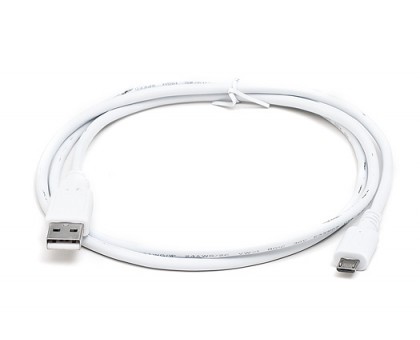 Кабель REAL-EL USB2.0 microUSB type B 1m білий Кабель REAL-EL USB2.0 microUSB type B 1m білий