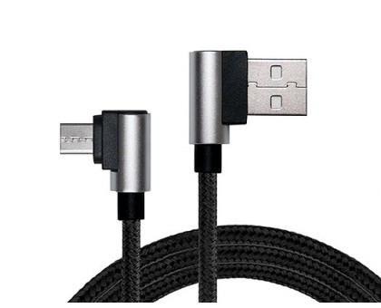 Кабель REAL-EL USB 2.0 Premium AM-microUSB type B 1m чорний Кабель REAL-EL USB 2.0 Premium AM-microUSB type B 1m чорний