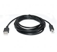 Кабель REAL-EL USB 2.0 Pro AM-BM (інтерфейсний) 2m чорний