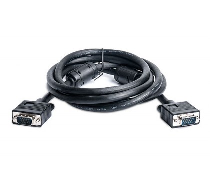 Кабель REAL-EL VGA HD15M-VGA HD15M Pro 1.8m black Кабель REAL-EL VGA HD15M-VGA HD15M Pro 1.8m black