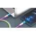 Кабель REAL-EL MFI PD USB Type C - Lightning Rainbow 1m