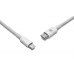 Кабель REAL-EL MFI PD USB type C - Lightning TPE 1m бiлий
