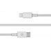 Кабель REAL-EL MFI PD USB type C - Lightning TPE 1m бiлий