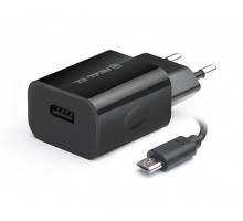 Зарядний пристрій REAL-EL CH-215 USB (Micro USB кабель + USB)
