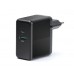 Зарядний пристрій REAL-EL CH-350 USB (USB, Type-C + Quick Charge 3)