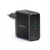 Зарядний пристрій REAL-EL CH-350 USB (USB, Type-C + Quick Charge 3)