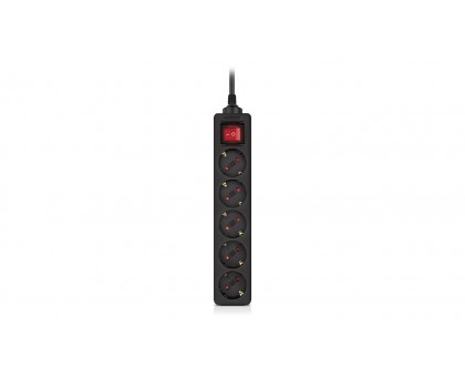 Фільтр-подовжувач REAL-EL RS-Protect M black 1,8m чорний Фільтр-подовжувач REAL-EL RS-Protect M black 1,8m чорний