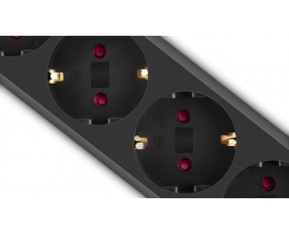 Фільтр-подовжувач REAL-EL RS-Protect M black 1,8m чорний Фільтр-подовжувач REAL-EL RS-Protect M black 1,8m чорний
