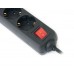 Фільтр-подовжувач REAL-EL RS-6 PROTECT USB 3m чорний УЦІНКА