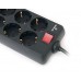 Фільтр-подовжувач REAL-EL RS-8 PROTECT 1.8m чорний уцінка