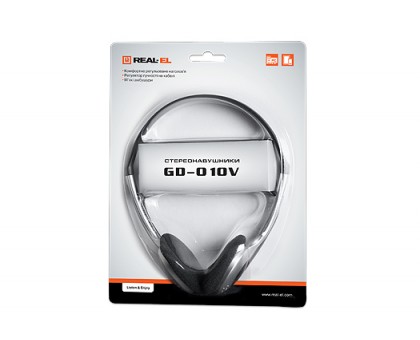 Навушники REAL-EL GD-010V Навушники REAL-EL GD-010V
