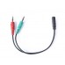 Навушники REAL-EL GDX-7450 з підсвічуванням ігрові з мікрофоном 4pin + PC