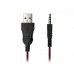 Навушники REAL-EL GDX-7450 з підсвічуванням ігрові з мікрофоном 4pin + PC