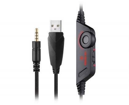 Навушники REAL-EL GDX-7650 ігрові з мікрофоном 4pin + PC Навушники REAL-EL GDX-7650 ігрові з мікрофоном 4pin + PC