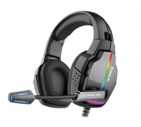 Навушники REAL-EL GDX-7680 ігрові з мікрофоном 4pin + PC