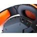 Навушники REAL-EL GDX-7700 SURROUND 7.1 black-orange ігрові з мікрофоном USB