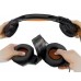 Навушники REAL-EL GDX-7700 SURROUND 7.1 black-orange ігрові з мікрофоном USB