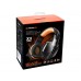 Навушники REAL-EL GDX-7700 SURROUND 7.1 black-orange ігрові з мікрофоном USB