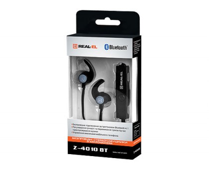 Навушники REAL-EL Z-4010 BT з мікрофоном (Bluetooth) Навушники REAL-EL Z-4010 BT з мікрофоном (Bluetooth)