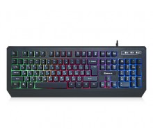 Клавіатура REAL-EL Comfort 7001 Backlit USB ігрова з підсвічуванням