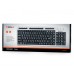 Клавіатура REAL-EL Comfort 7010 USB срібло