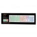 Клавіатура REAL-EL Comfort 7070 Backlit USB біла з підсвічуванням