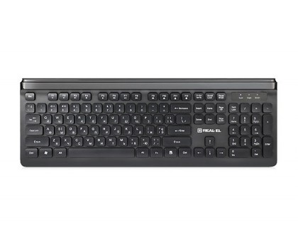 Клавіатура REAL-EL Comfort 7085 USB чорна Клавіатура REAL-EL Comfort 7085 USB чорна