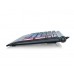 Клавіатура REAL-EL Comfort 8000 Backlit USB чорна з підсвічуванням