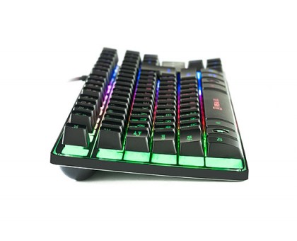 Клавіатура REAL-EL Gaming 8710 TKL Backlit USB ігрова з підсвічуванням Клавіатура REAL-EL Gaming 8710 TKL Backlit USB ігрова з підсвічуванням