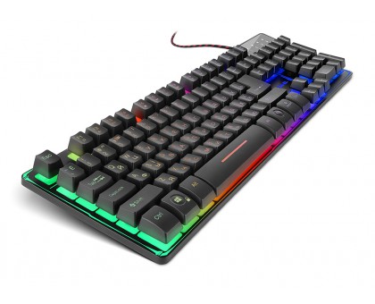 Клавіатура REAL-EL Gaming 8700 Backlit USB ігрова з підсвічуванням