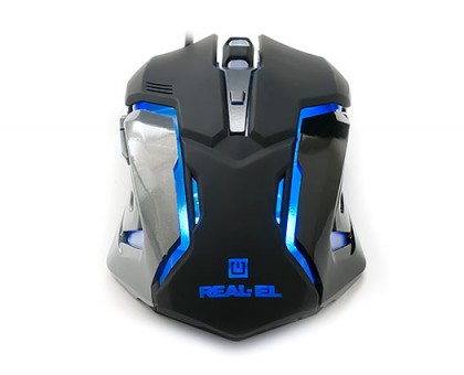 Комплект клавіатура+мишка REAL-EL Gaming 9500 Kit Backlit ігрові з підсвічуванням Комплект клавіатура+мишка REAL-EL Gaming 9500 Kit Backlit ігрові з підсвічуванням