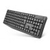 Комплект клавіатура+мишка REAL-EL Kit 551W, black бездротовий