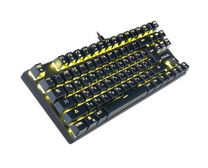 Клавіатура REAL-EL M28 TKL RGB USB ігрова механічна з підсвічуванням Клавіатура REAL-EL M28 TKL RGB USB ігрова механічна з підсвічуванням
