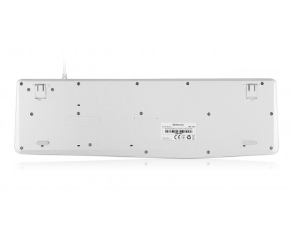 Клавіатура REAL-EL RK-513 мультимедійна USB біла Клавіатура REAL-EL RK-513 мультимедійна USB біла