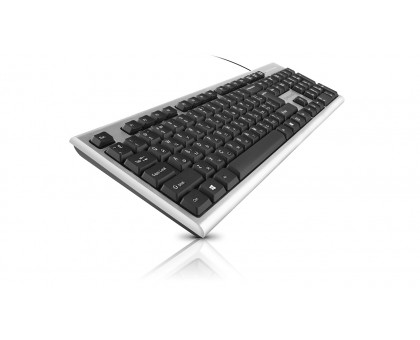 Клавіатура REAL-EL Standard 507 USB срібло Клавіатура REAL-EL Standard 507 USB срібло