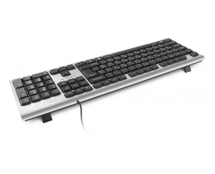 Клавіатура REAL-EL Standard 507 USB срібло Клавіатура REAL-EL Standard 507 USB срібло