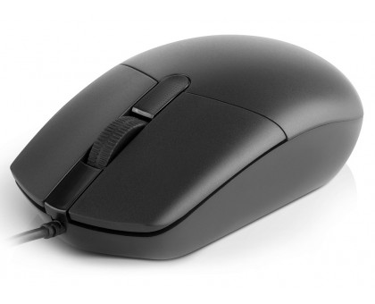 Мишка REAL-EL RM-210 USB, безшумні кнопки, чорна Мишка REAL-EL RM-210 USB, безшумні кнопки, чорна