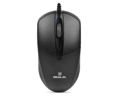 Мишка REAL-EL RM-211 USB чорна Мишка REAL-EL RM-211 USB чорна