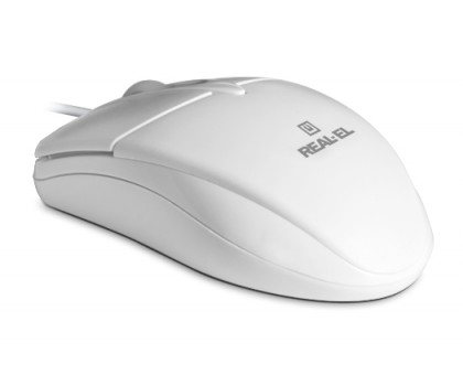 Мишка REAL-EL RM-211 USB біла