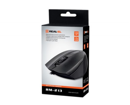 Мишка REAL-EL RM-213 USB Мишка REAL-EL RM-213 USB