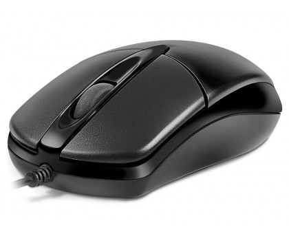 Мишка REAL-EL RM-214 USB, безшумні кнопки, чорна Мишка REAL-EL RM-214 USB, безшумні кнопки, чорна