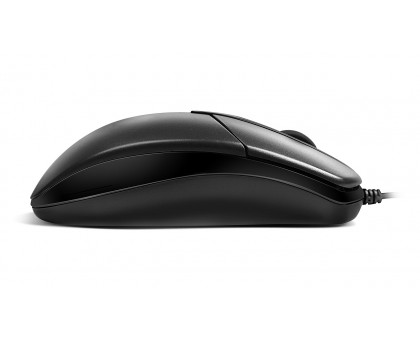 Мишка REAL-EL RM-214 USB, безшумні кнопки, чорна Мишка REAL-EL RM-214 USB, безшумні кнопки, чорна