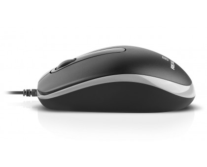 Мишка REAL-EL RM-215 USB, колір чорний+сірий Мишка REAL-EL RM-215 USB, колір чорний+сірий