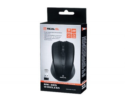 Мышка REAL-EL RM-305 Wireless Мышка REAL-EL RM-305 Wireless