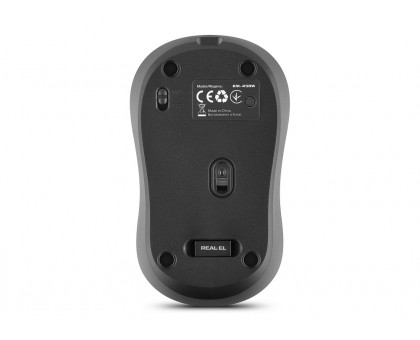 Мишка REAL-EL RM-450W (бездротова Bluetooth / 2.4 ГГц, з акумулятором та мультипідключенням) Мишка REAL-EL RM-450W (бездротова Bluetooth / 2.4 ГГц, з акумулятором та мультипідключенням)