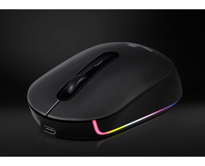Мишка REAL-EL RM-470W УЦІНКА (бездротова Bluetooth / 2.4 ГГц, з акумулятором та мультипідключенням) Мишка REAL-EL RM-470W УЦІНКА (бездротова Bluetooth / 2.4 ГГц, з акумулятором та мультипідключенням)